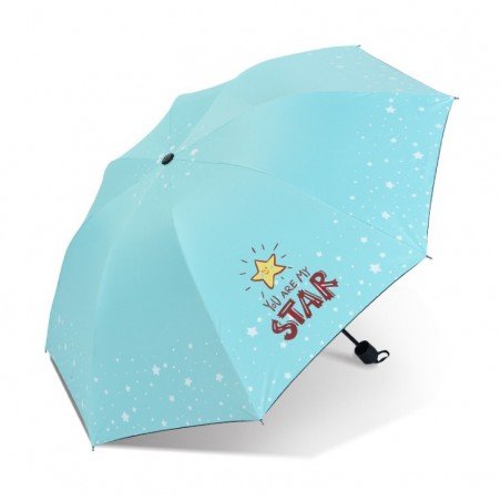 Parasol umbrella Star turkus PAR06M