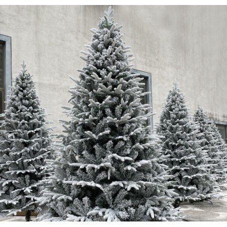 LARGE ARTIFICIAL SPRUCE TREE 150 CM THICK SNOW COVERED CHO01