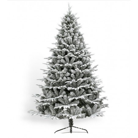 LARGE ARTIFICIAL SPRUCE TREE 180 CM THICK SNOW COVERED CHO03