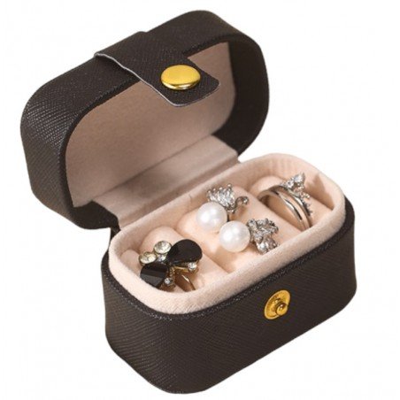 Mini szkatułka na biżuterię etui organizer PD151CZ