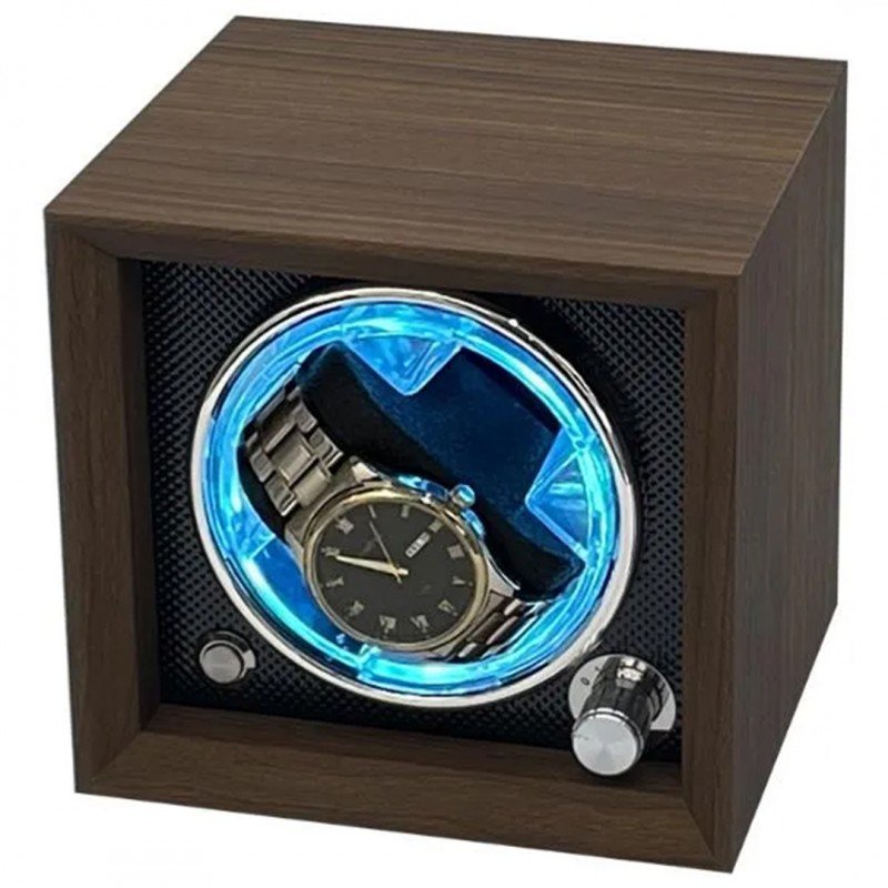 Rotomat szkatułka etui automatyczne na zegarek drewno PD144
